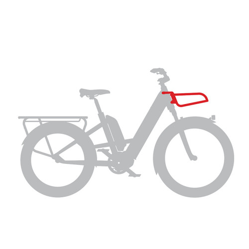 Benno Utility Front Tray - Red Electric Bike 