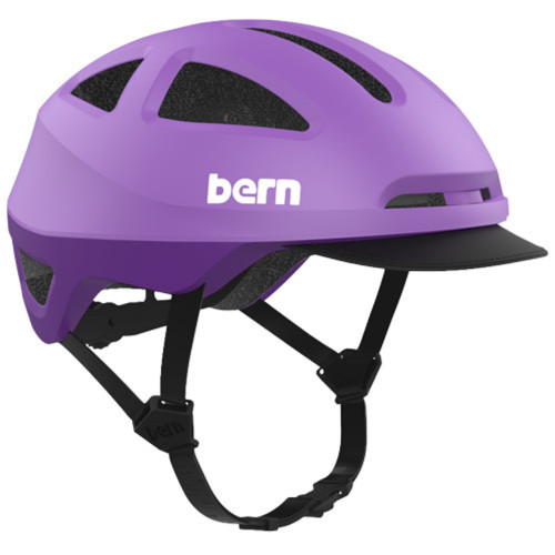 Bern Major MIPS Purple Electric Bike 