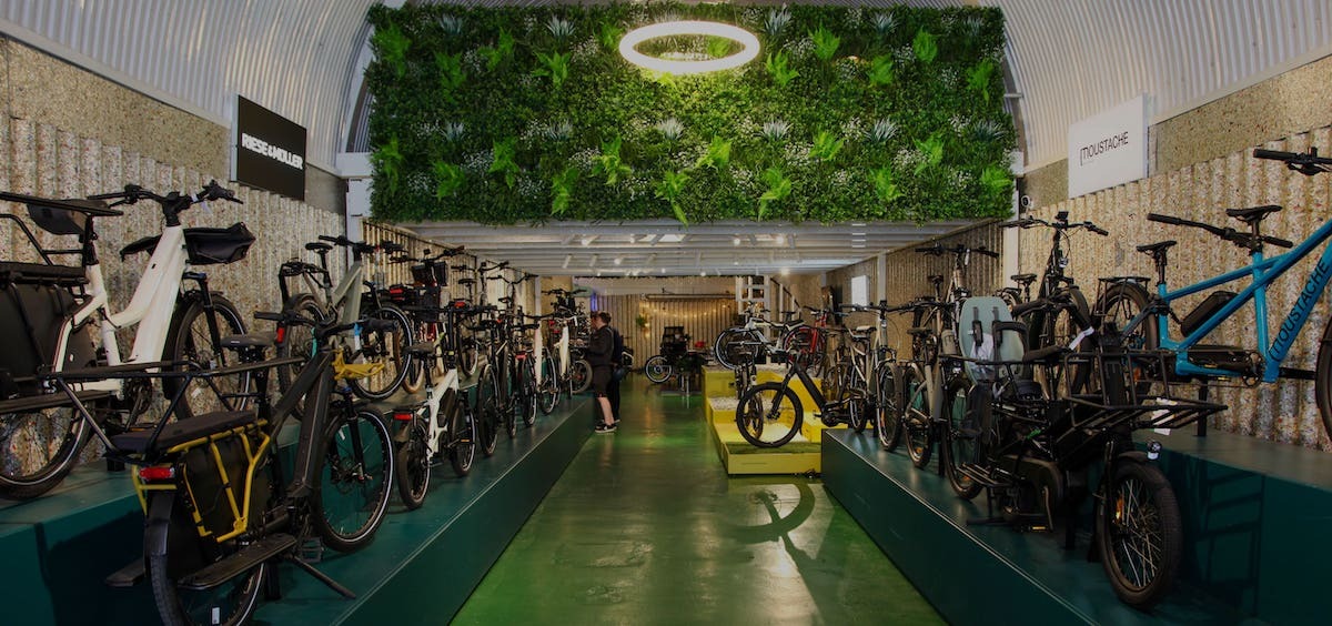 The Fully Charged Electric bike showroom on Holyrood Street in London Bridge