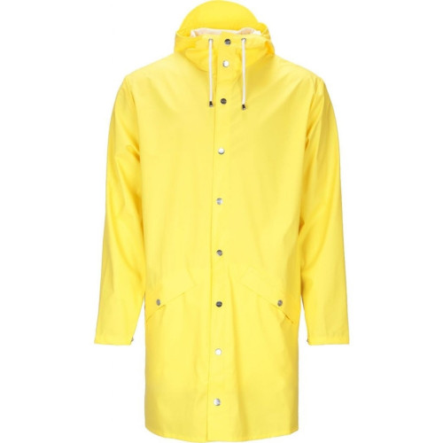 Long Jacket Yellow Electric Bike 