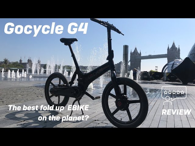 Gocycle G4 | The best fold-up electric bike on the planet?