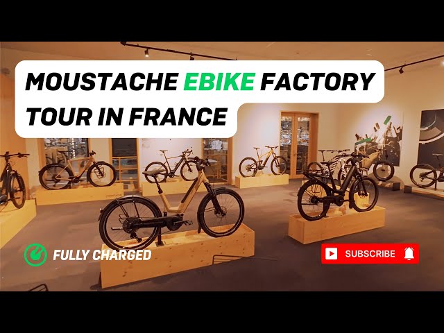 Tour the Moustache eBike Factory in France with the Fully Charged team!
