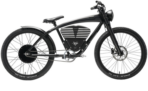 Vintage Electric Scrambler 72V Electric Bike 